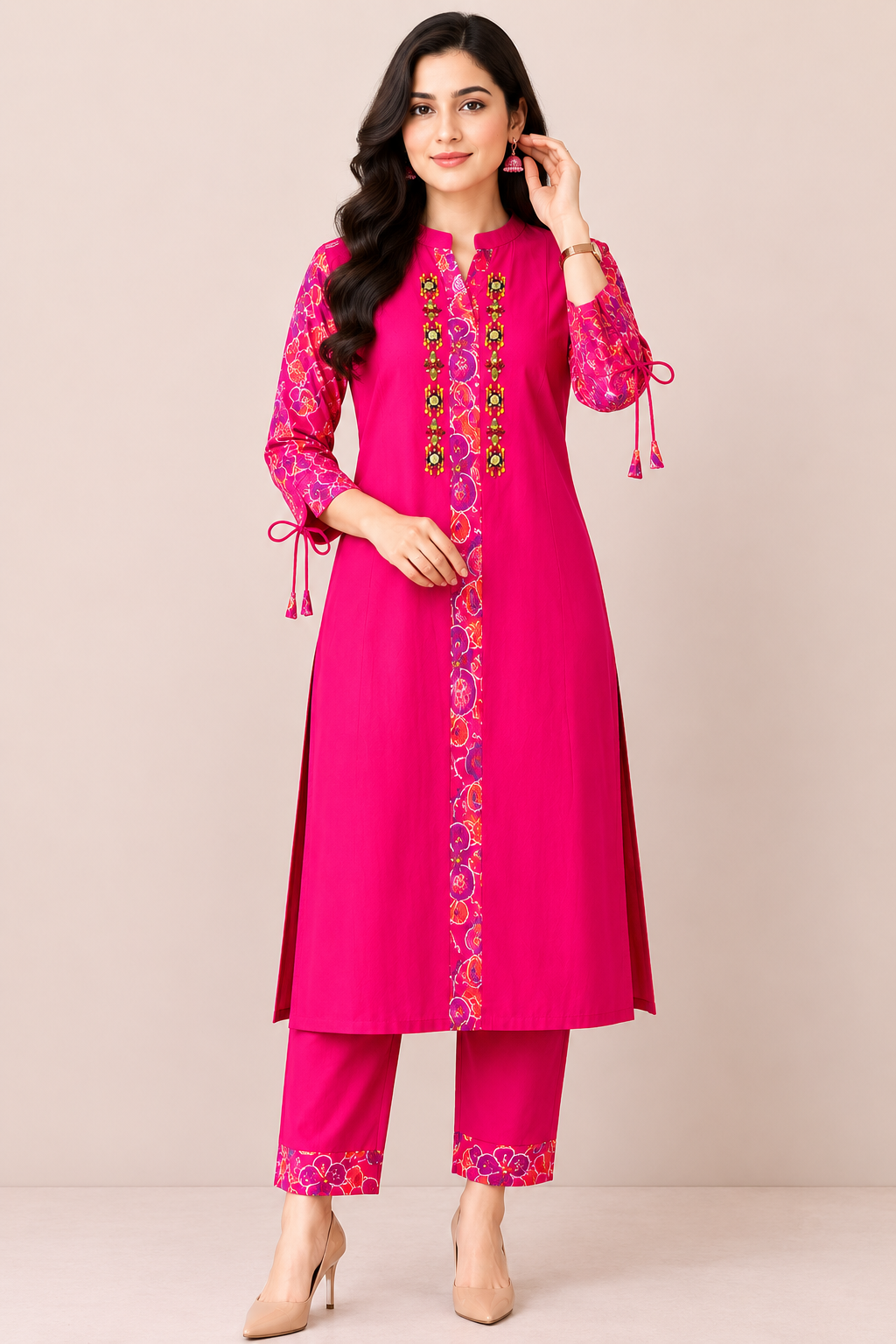Women’s Printed Kurta Pant Set