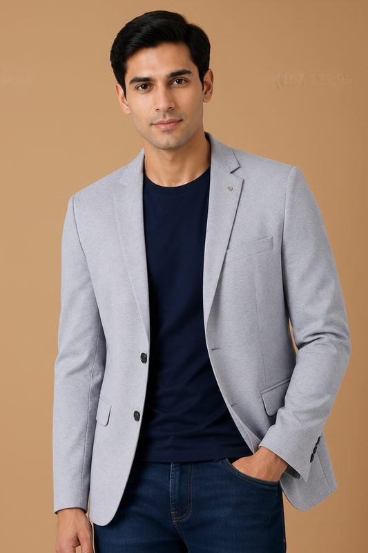 lavender Premium Casual Blazer for Men