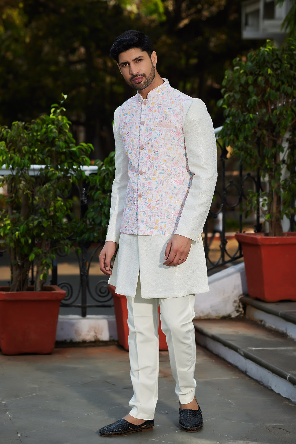 Classic Kurta Jacket Set