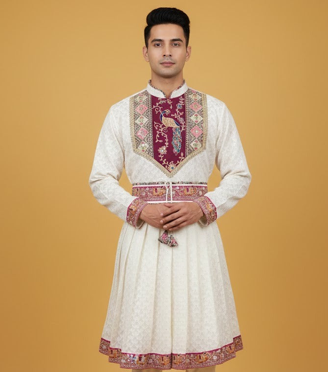 Traditional Groom Peshwai Wear
