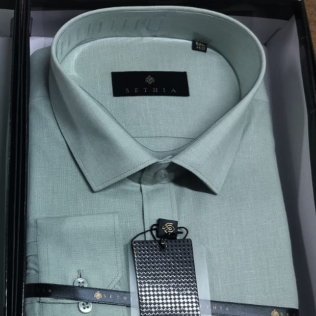 PUDHARI LINEN SHIRT