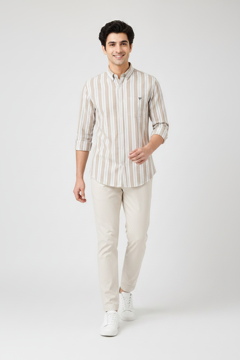 Striped Premium Casual Shirt for Men