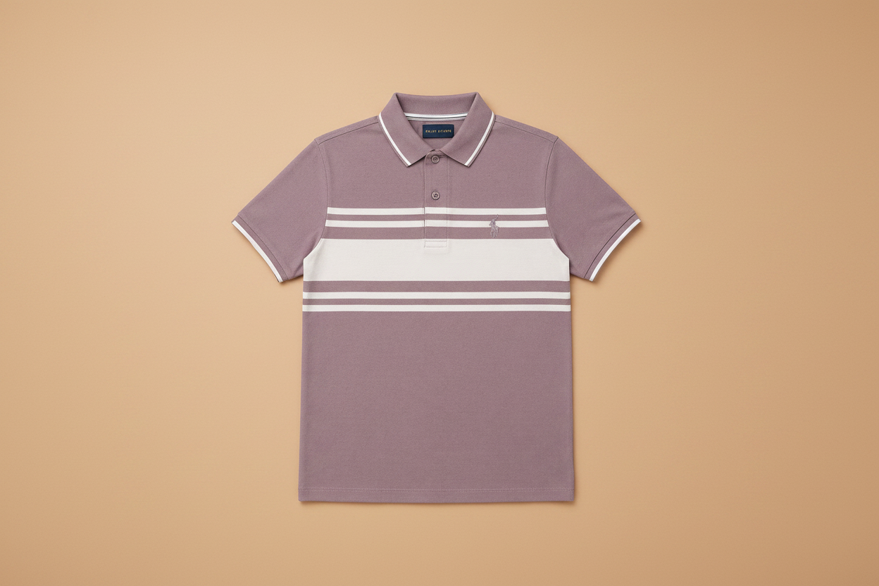 Men's Colorblock Polo T-Shirt