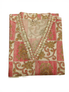 Elegant Pink Printed Cotton Kurti for Women | Ethnic Casual Wear
