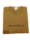 Rhythm Guides Music's Soul Graphic T-Shirt – Camel Brown | Premium Cotton Casual Wear