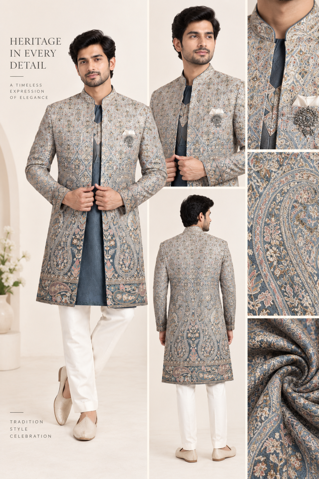 Festive Orange Zari Silk Saree