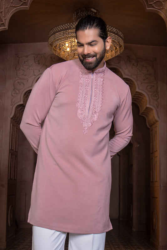 Classic Embroidered Kurta