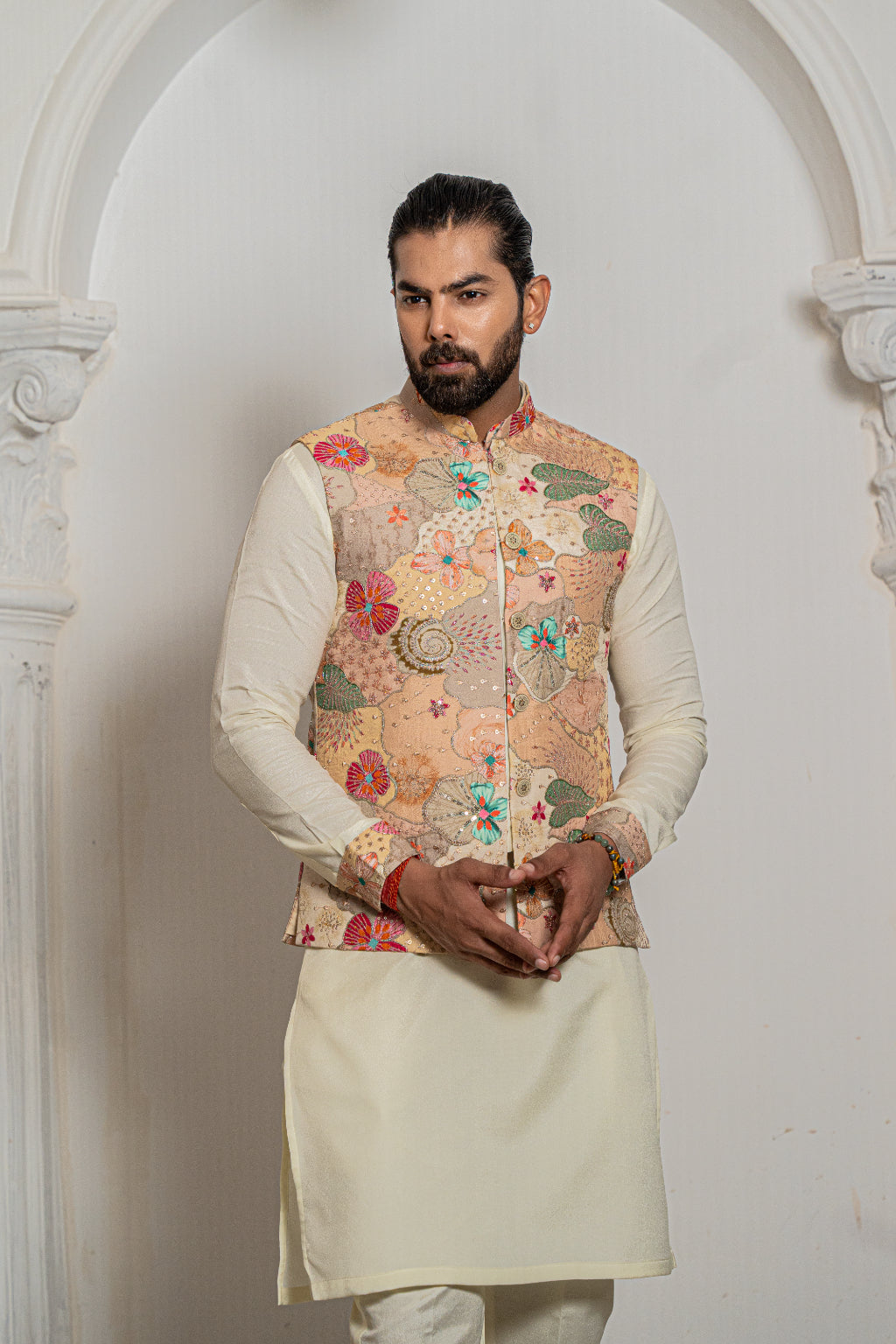 Classic Kurta Jacket Set