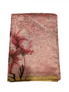 Blush Pink Organza Embroidery  Saree