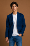 Men's Royal Blue Casual Blazer