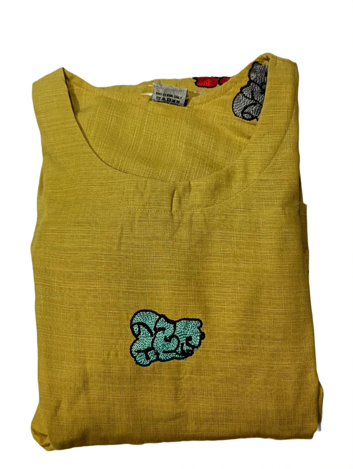 Women’s Mustard Yellow Printed Tiered Maxi Dress