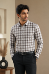 Men's Premium Rich Cotton Checked Formal Shirt