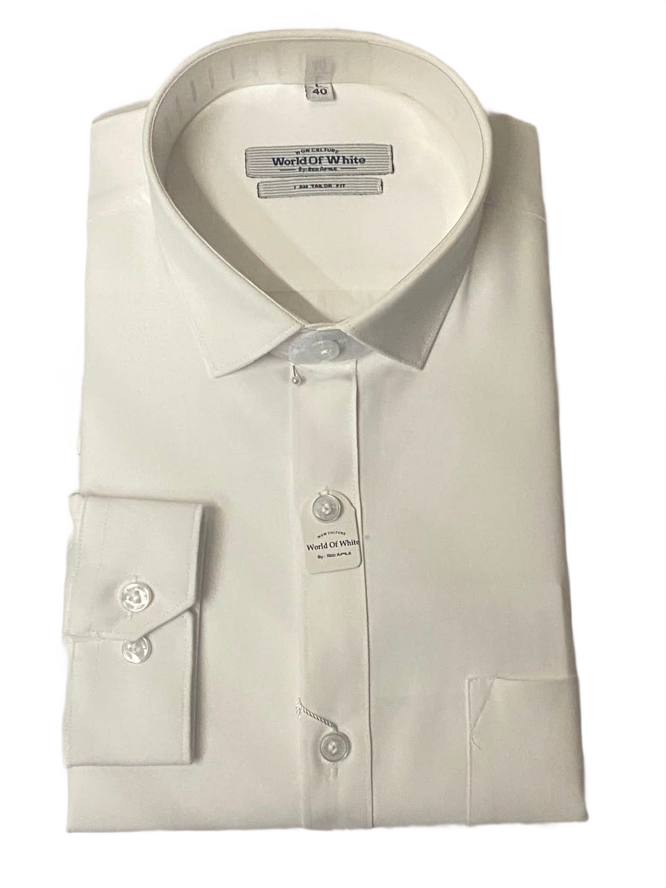 Classic White Formal Shirt – Premium Corporate Elegance