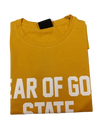 Fear of God State Graphic T-Shirt – Mustard Yellow | Premium Cotton Casual Wear