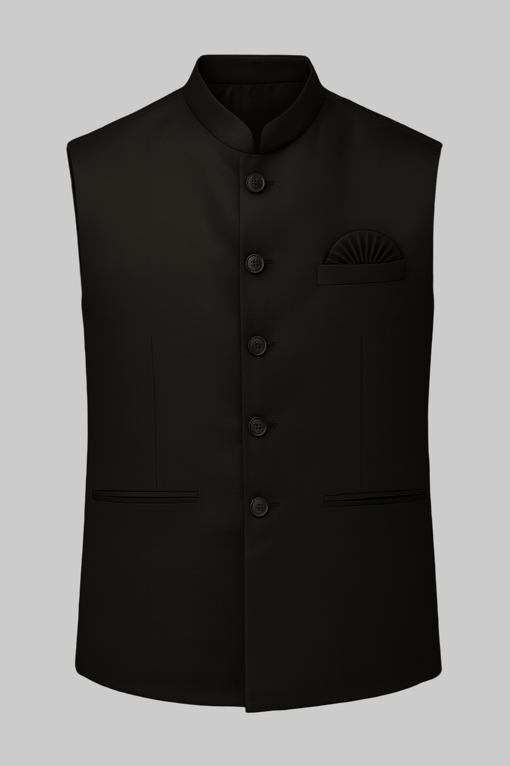 Classic Black Nehru Jacket
