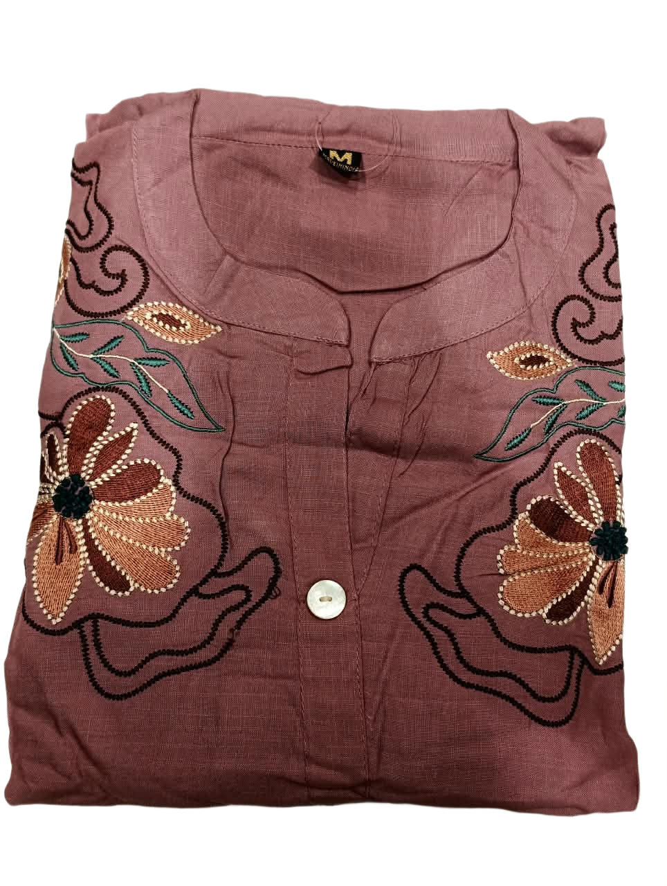 Women’s Dusty Pink Embroidered Co-Ord Set