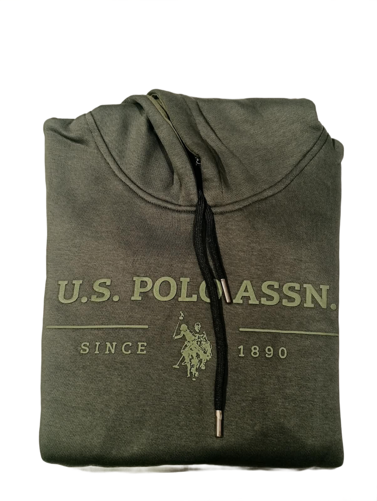 Olive Green Classic Pullover Hoodie