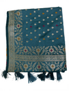 Royal  Silk Saree with Intricate Silver Zari Weaving
