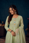 Embroidered Kurta Pant & Dupatta Set