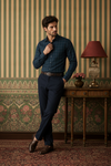 Men's  Checked Formal Shirt –  Full Sleeve Office Wear