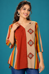 Contemporary Multicolor Tunic