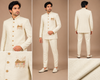 Ivory Embroidered Jodhpuri Suit for Men