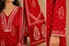 Women’s Printed Anarkali Kurti Pant  Dupatta Set