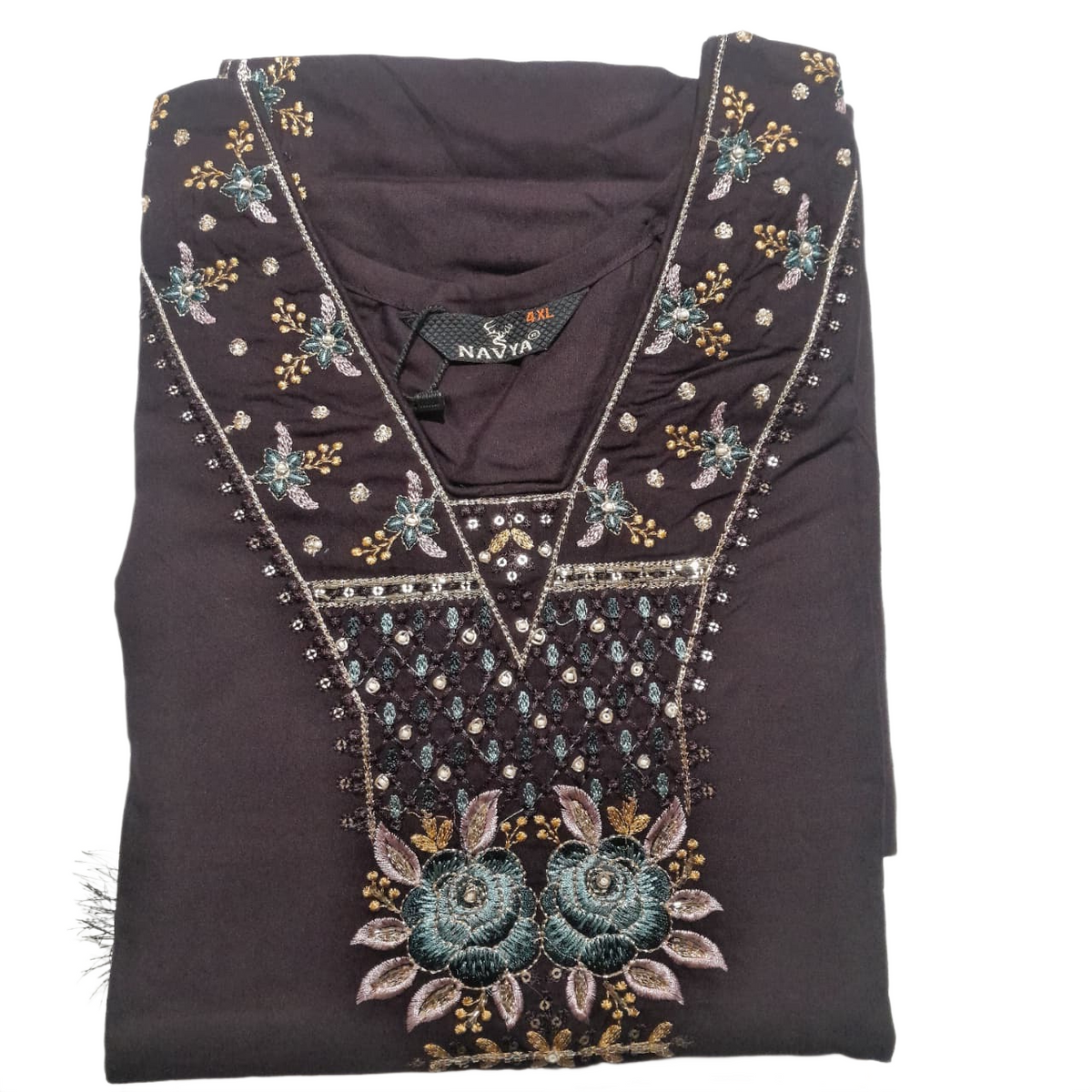 Embroidered Kurta Pant & Dupatta Set