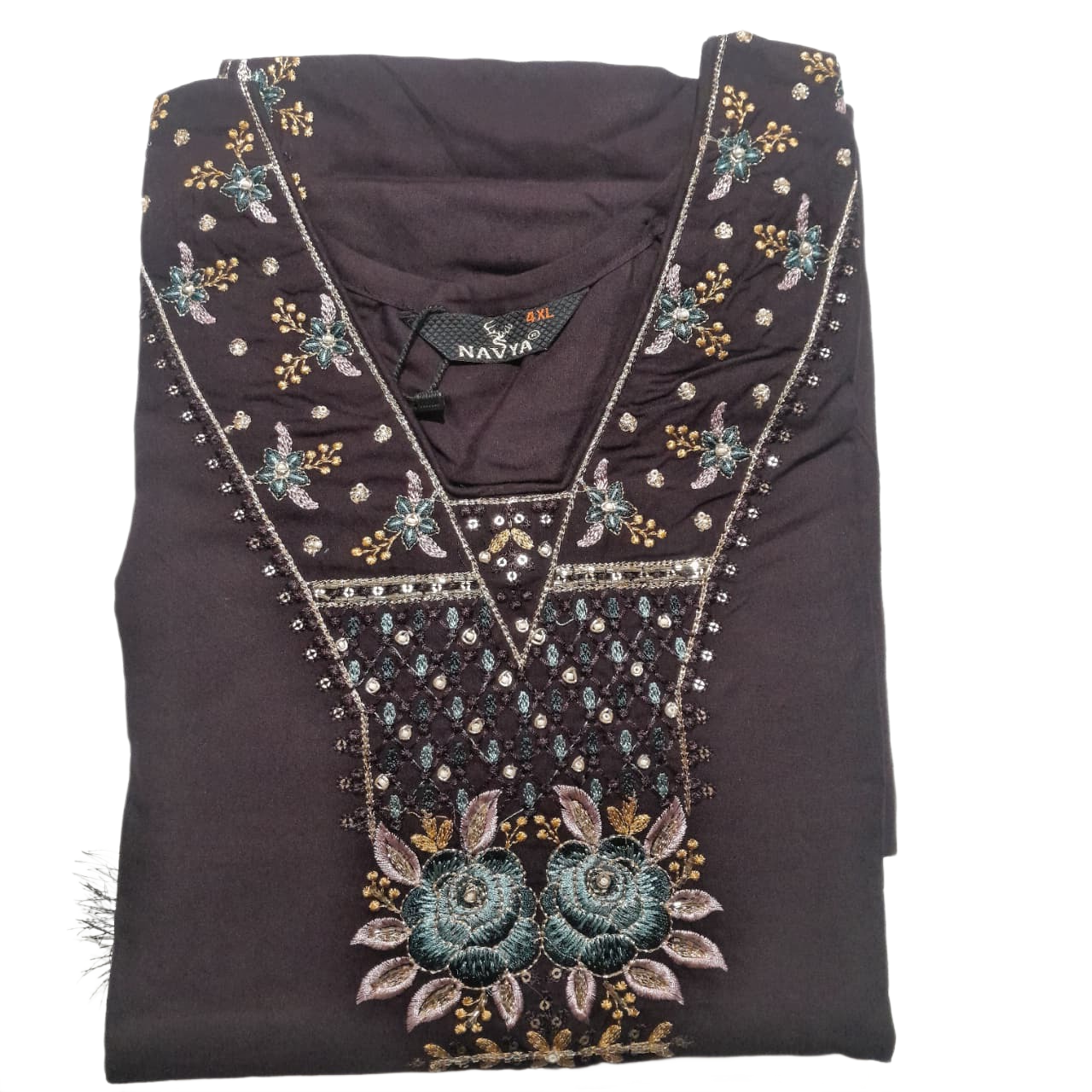 Embroidered Kurta Pant & Dupatta Set