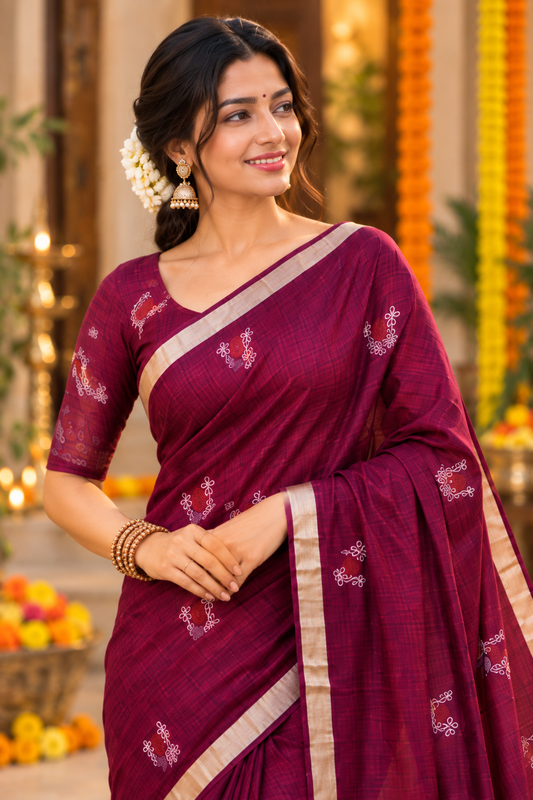 Festive Printed Saree