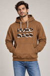 Men’s Brown Graphic Hoodie