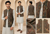 Men’s Multicolor Paisley Printed Nehru Jacket