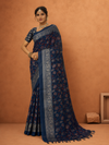 Royal  Printed Saree with Traditional Border