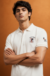 Premium Pure Street White Polo T-Shirt for Men