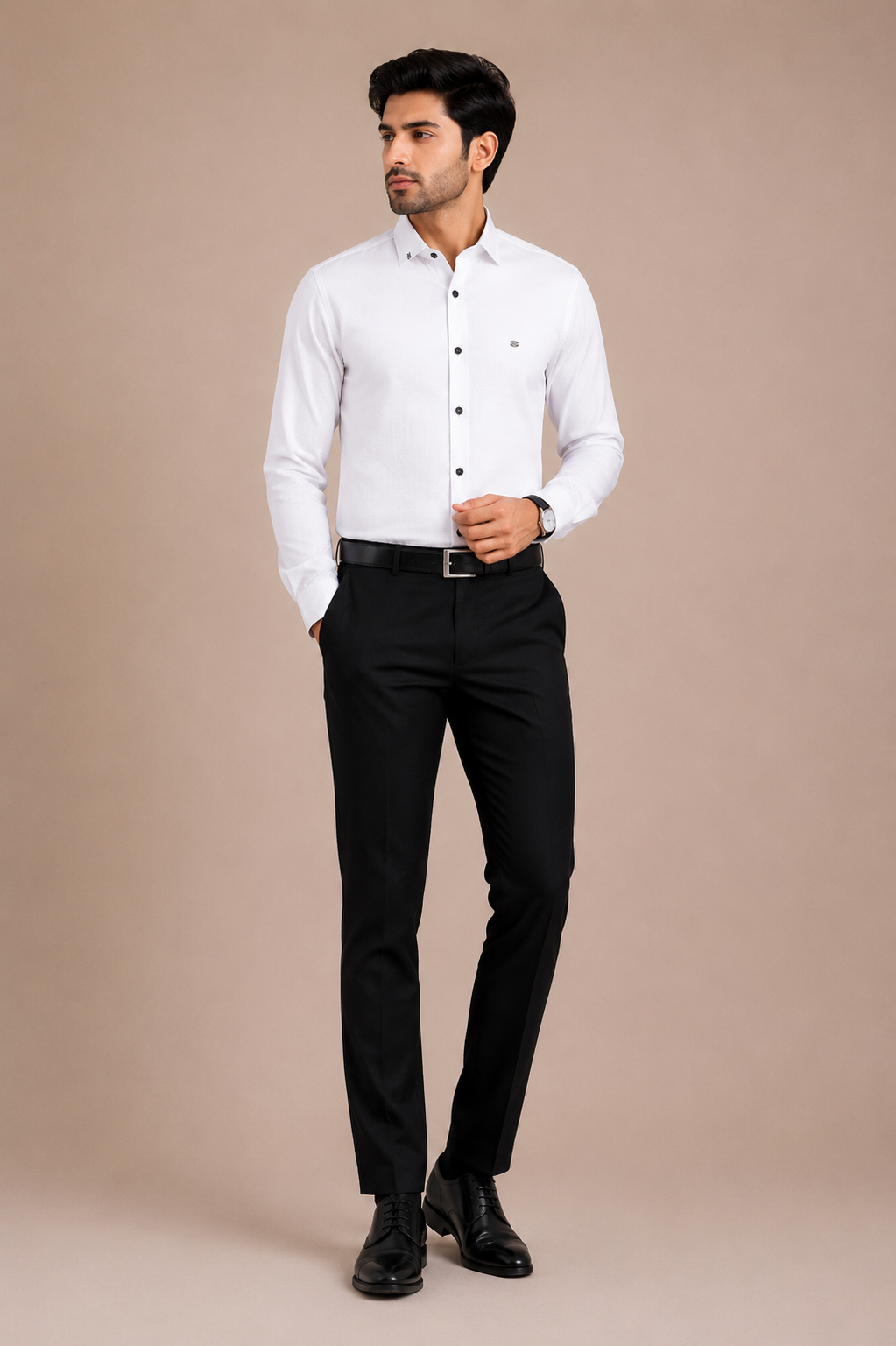 Men's  Textured Formal Shirt