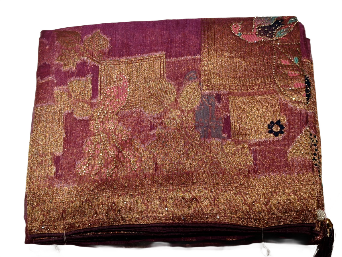 Saree with Rich Zari Traditional Pallu