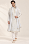 Ivory Elegance Embroidered Kurta Set