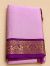 Elegant Silk Blend Saree  Pink & Teal Green Traditional Sarees