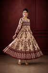 Ethnic Printed Anarkali Dress
