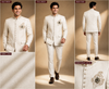 Men’s Ivory Embroidered Jodhpuri Suit