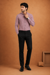 Men's Linen Blend Formal Shirt