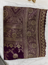 Royal Teal  Saree with Rich Zari Weaving