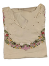 Ivory Elegance Floral Embroidered Suit Set