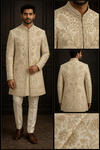 Ivory Gold Embroidered Jodhpuri Set