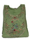 Elegant Sage Green Embroidered Kurta Pant Dupatta Set for Women