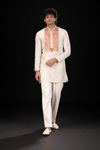 Ivory Embroidered Festive Kurta Set