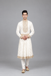 Golden Embroidered Peshwai Outfit