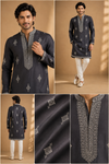Embroidered Festive Kurta Set for Men