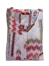 Multicolor Printed White Kurti