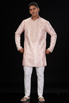 Blush Pink Embroidered Kurta Set